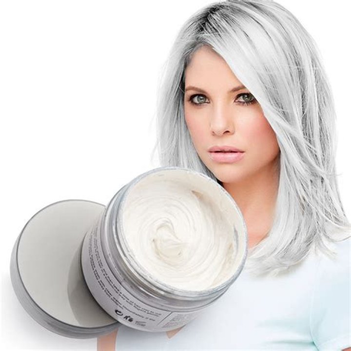 How do you get silver white hair?