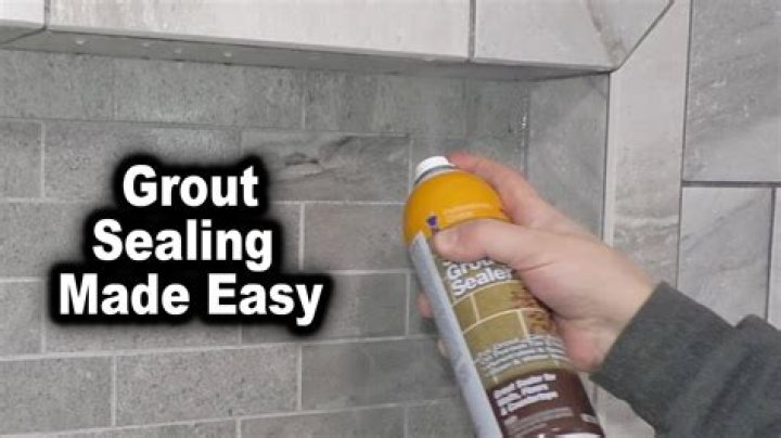 How do you get white residue off grout?