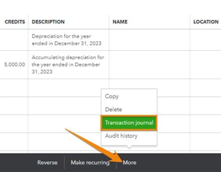 How do you journal a transaction?