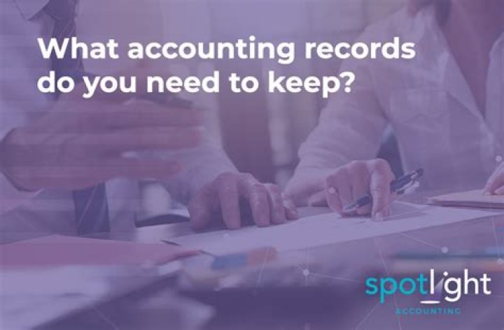 How do you keep accounting records?