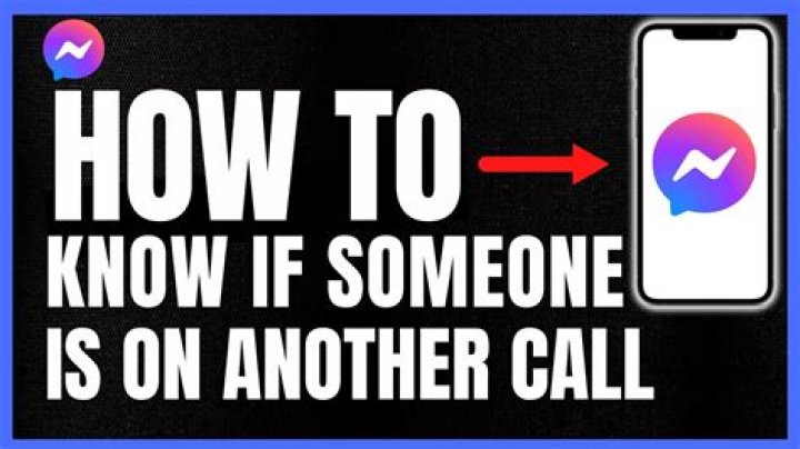How do you know if someone is in another call in WhatsApp?