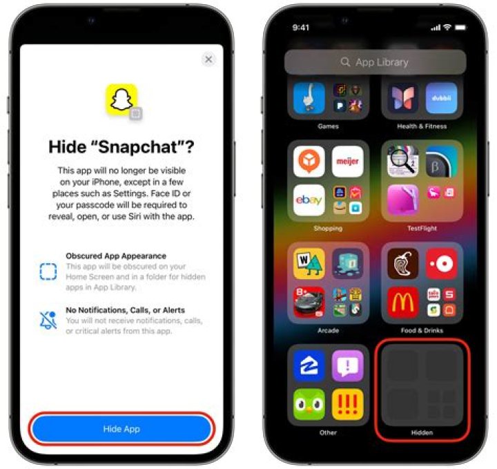 How do you know if there are hidden apps on iPhone?