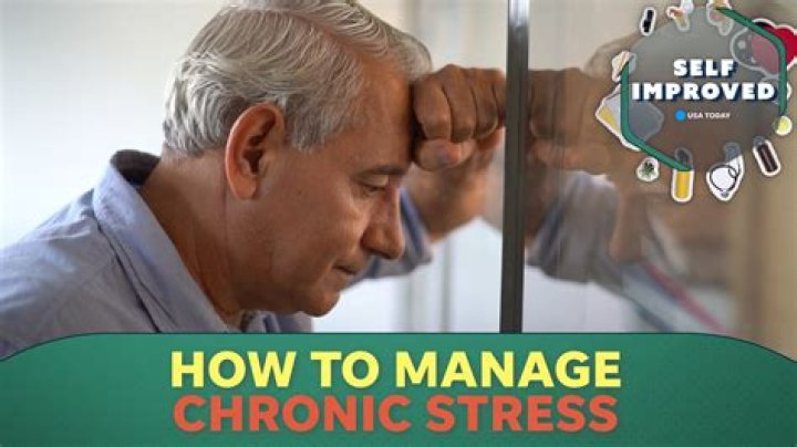 How do you know if you have chronic stress?