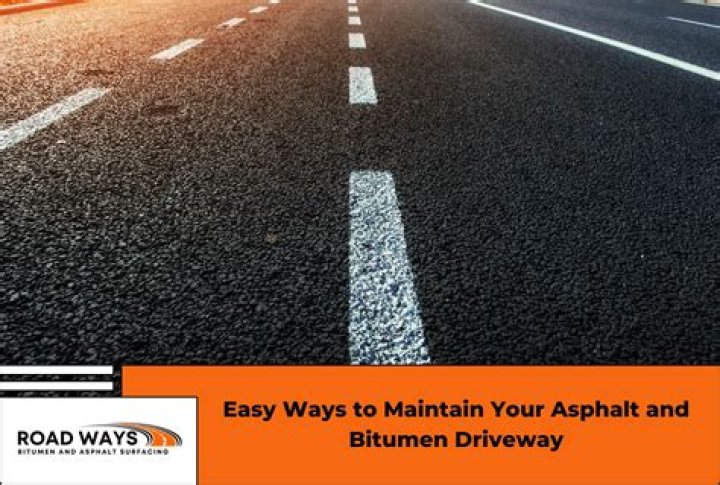 How do you maintain asphalt?