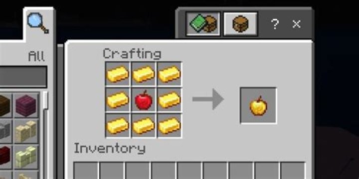 How do you make a enchanted golden apple in Minecraft?