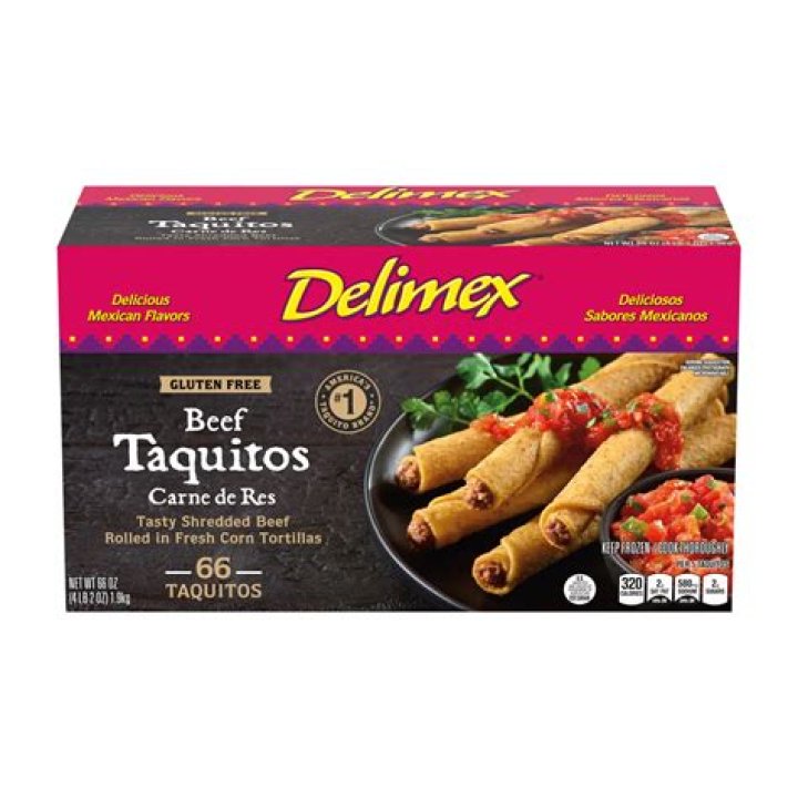 How do you make Delimex taquitos?