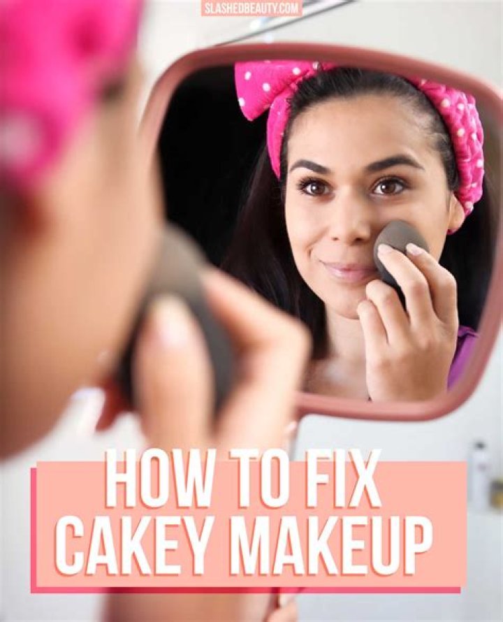 How do you make your makeup not cakey?