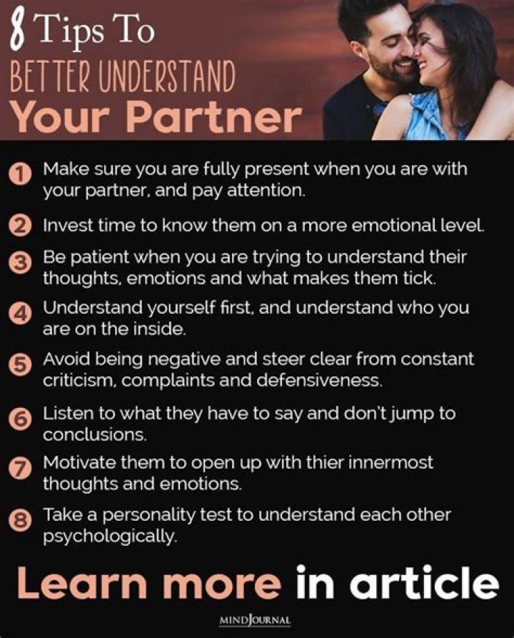 How do you make your partner understand your feelings?