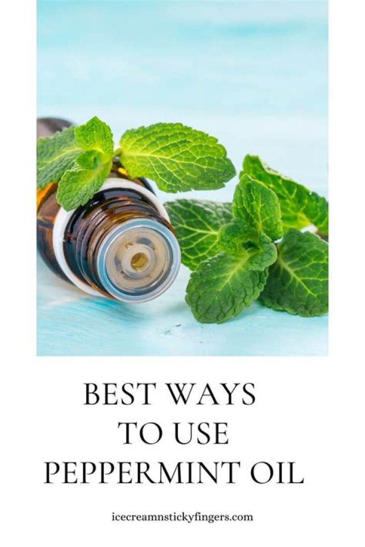 How do you mix peppermint oil for bees?