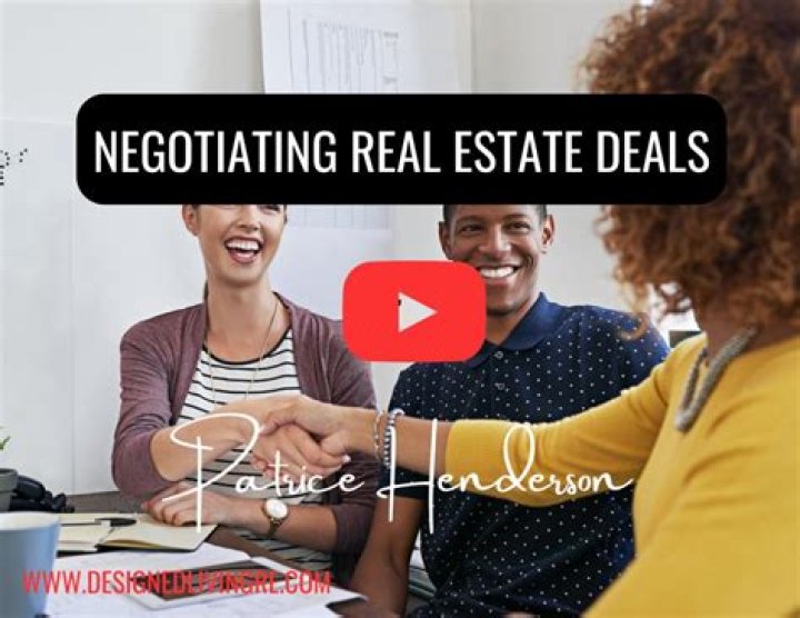 How do you negotiate real estate transactions?