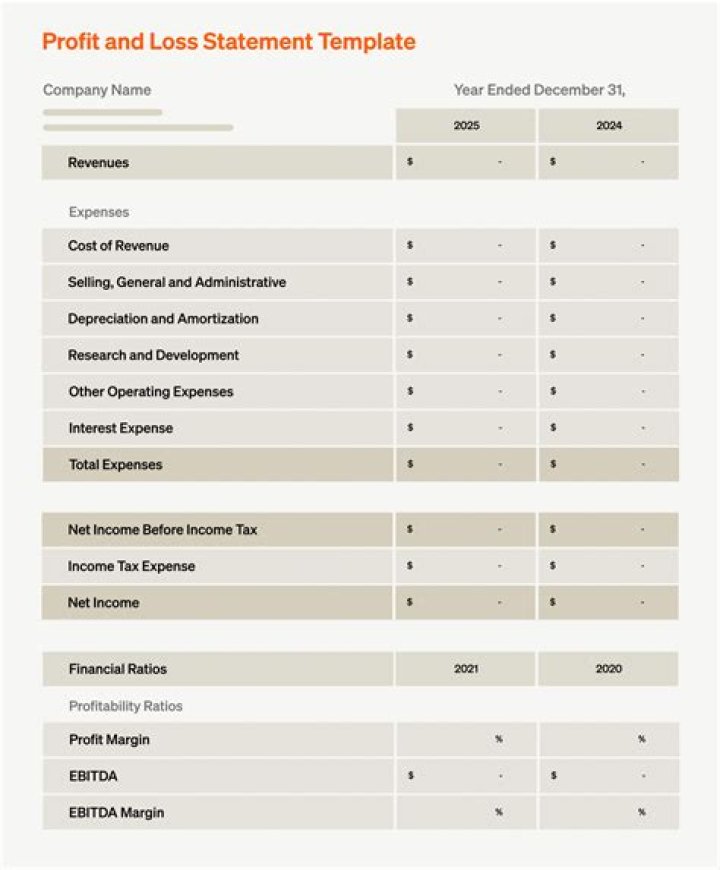 How do you prepare a profit and loss account statement?