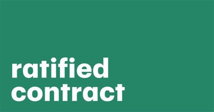 How do you ratify a contract?
