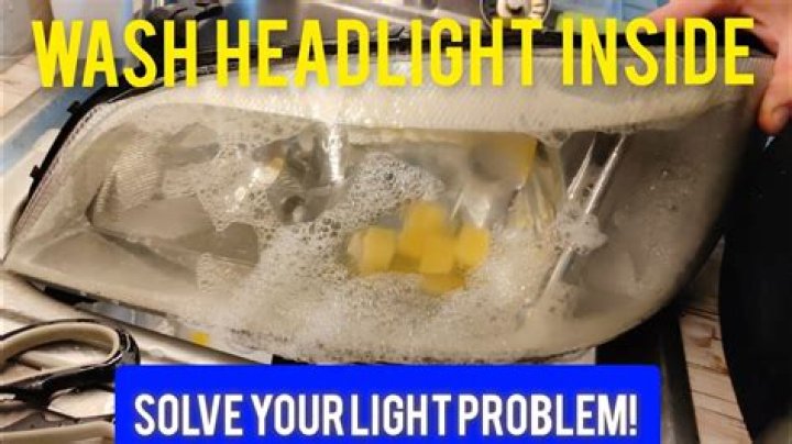 How do you remove oxidation from headlights?