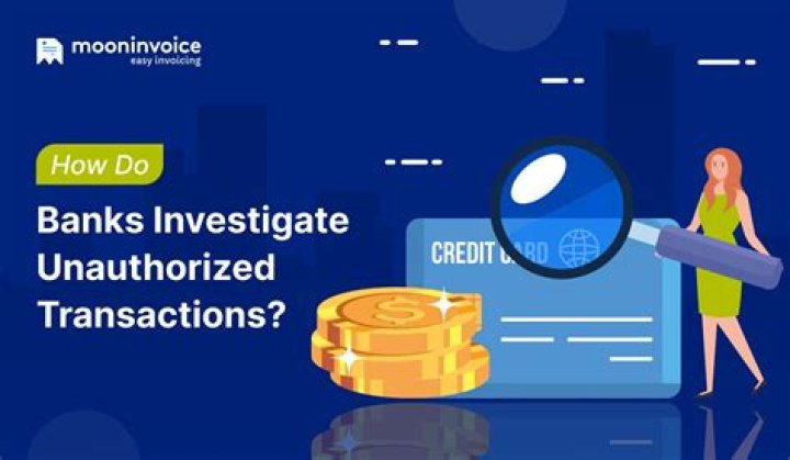 How do you remove unauthorized transactions?