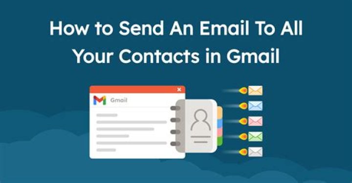 How do you send an email to all contacts on Iphone?