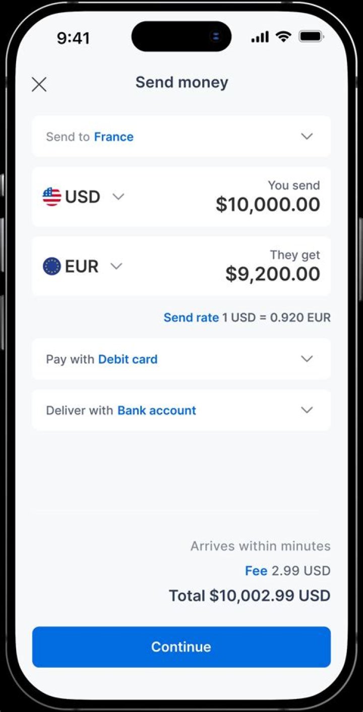 How do you send money through XE Currency?