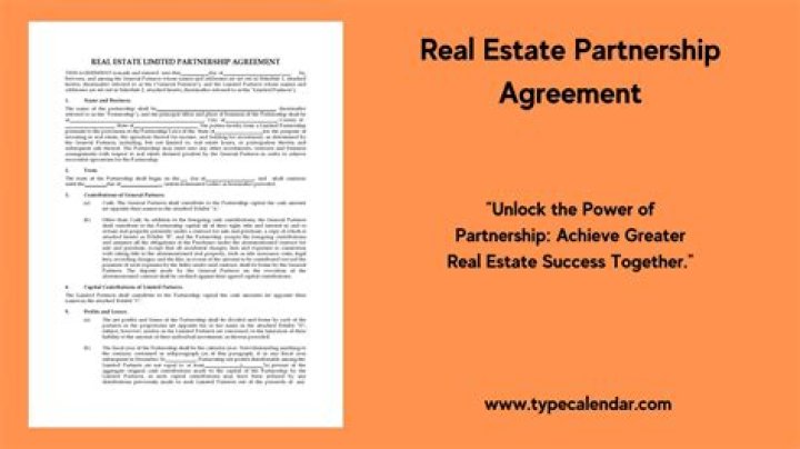 How do you set up a real estate investment partnership?