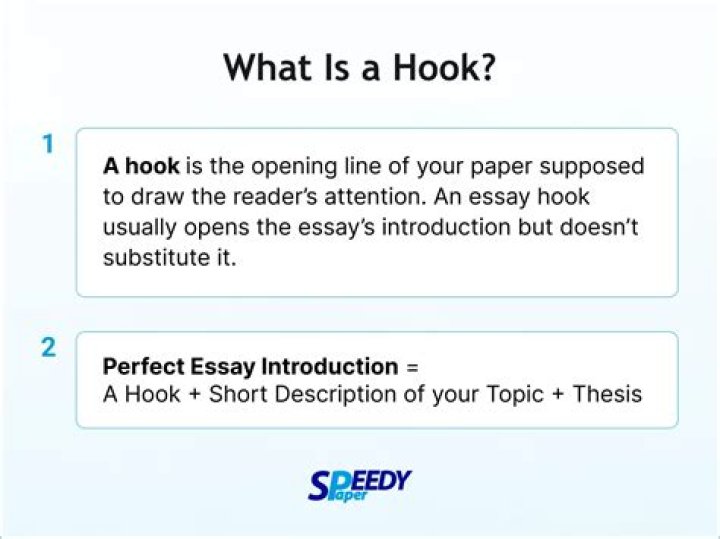 How do you write an opening sentence?