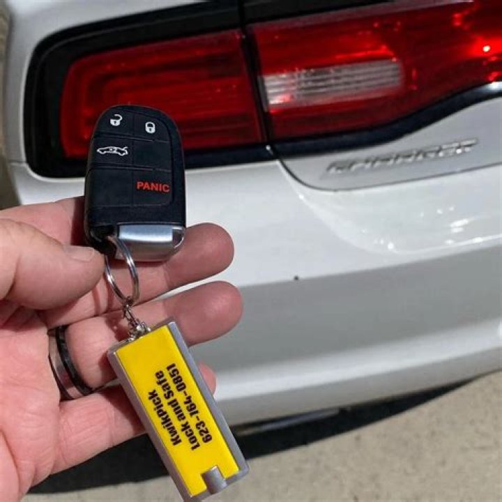 How does a car detect a key fob?