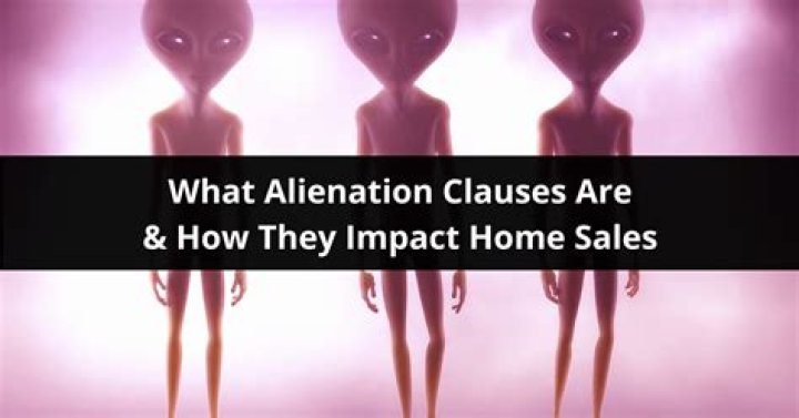 How does an alienation clause benefit a lender?