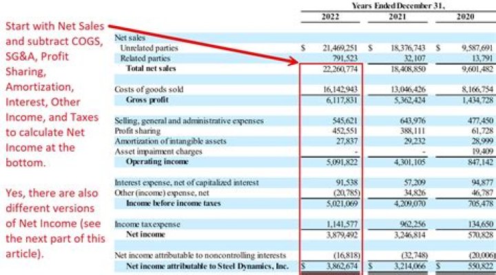 How does common stock affect income statement?