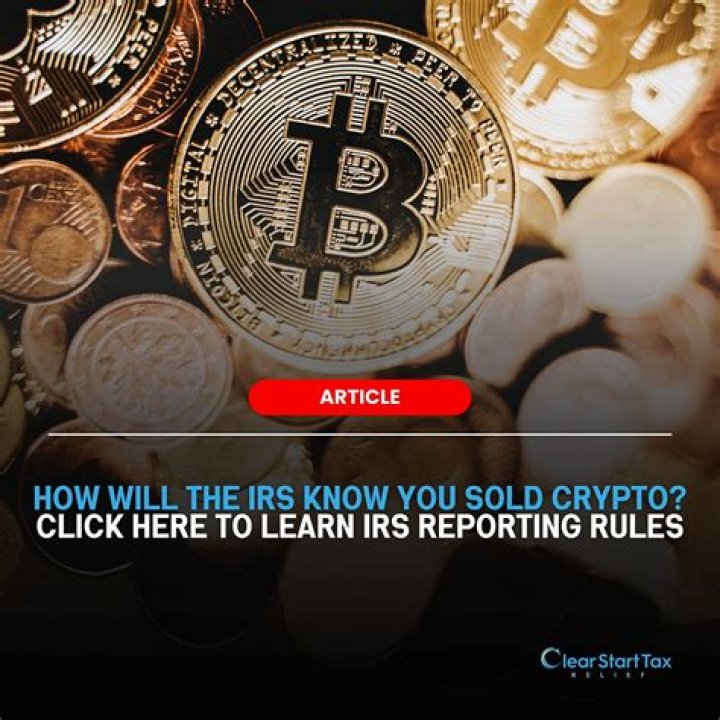 How does IRS know you sold crypto?