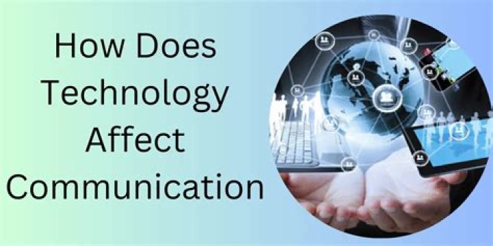 How does technology negatively affect communication?