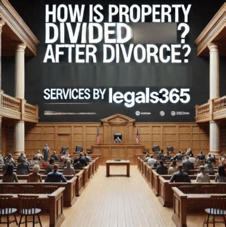 How is property divided after divorce?