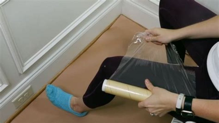 How long do you leave plastic over concrete?