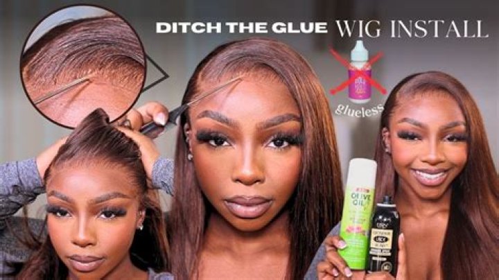 How long does a wig stay on with glue?