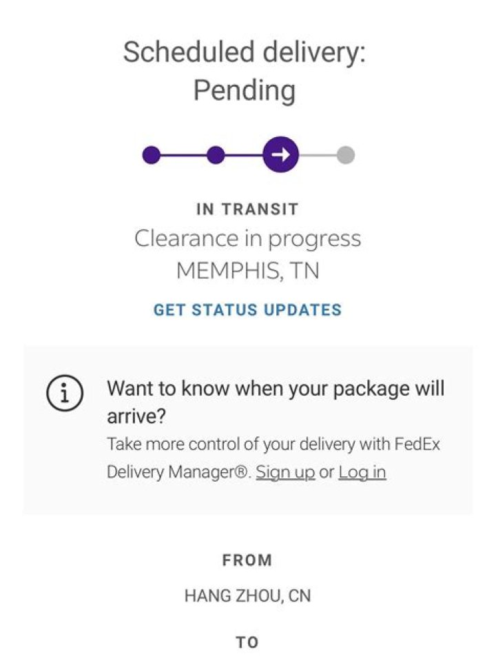 How long does clearance in progress take?