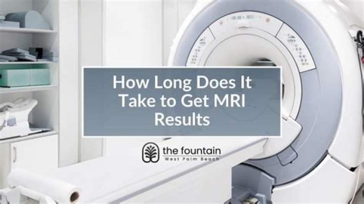 How long does it take for MRI results to be urgent?