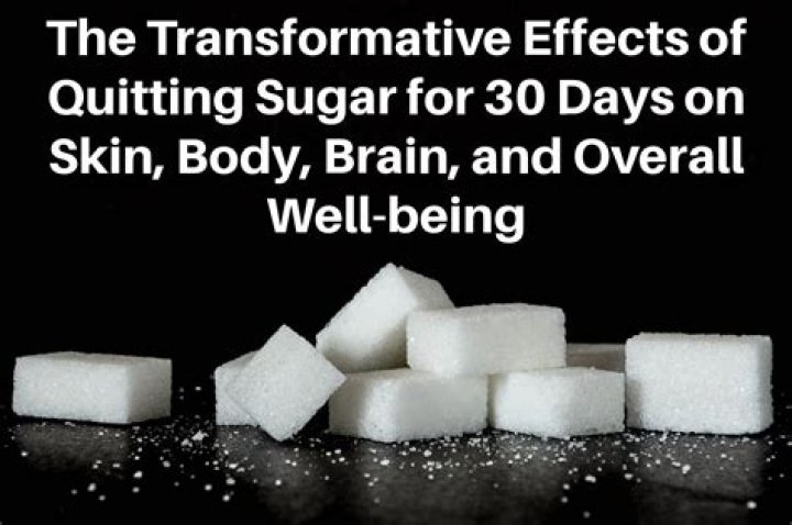 How long does it take for skin to improve after quitting sugar?