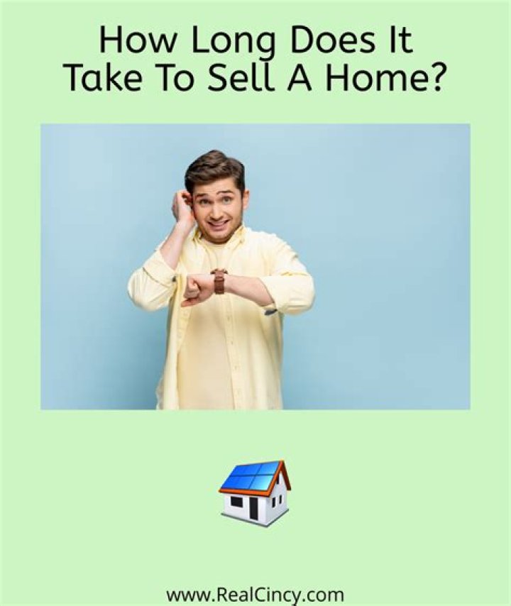 How long does it take to sell your house after buying it?