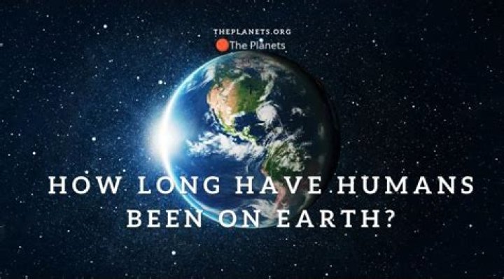 How long has man been on earth?