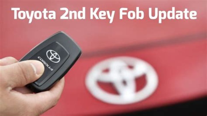 How many keys come with a new Toyota?