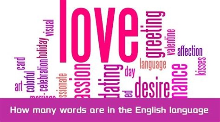 How many words are in the English language?
