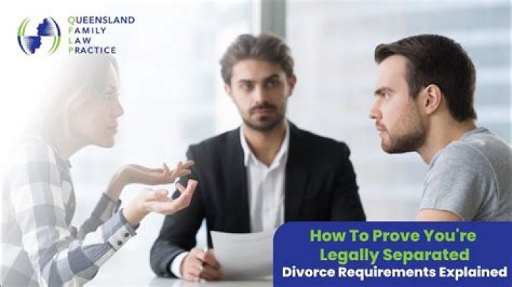 How many years do you have to be separated to be legally divorced in Florida?