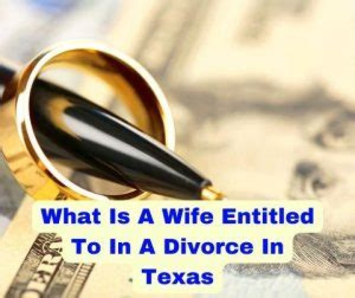 How much alimony does a wife get in Texas?