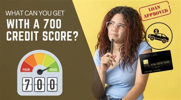 How much do I have to put down with a 700 credit score?