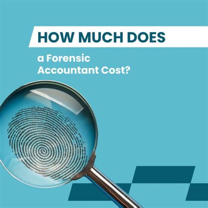 How much does a forensic accountant cost for divorce?