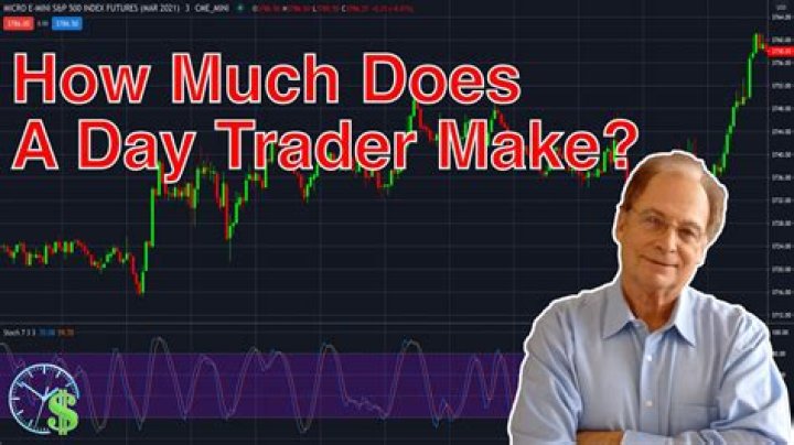 How much does a new day trader make?