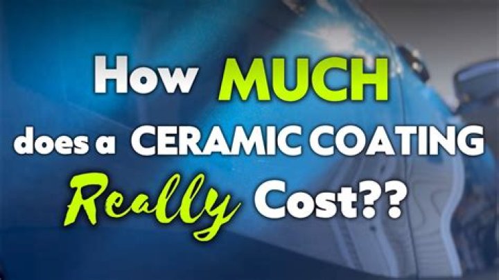 How much does it cost to ceramic coat rims?
