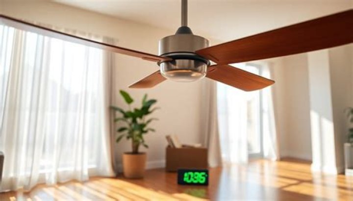 How much does it cost to run a ceiling fan all day?