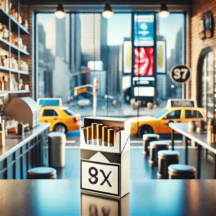 How much is a pack of cigarettes in New York?