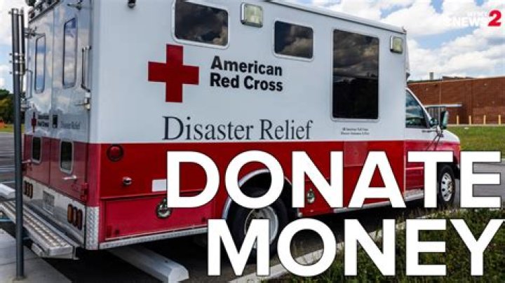 How much money has the Red Cross donated?
