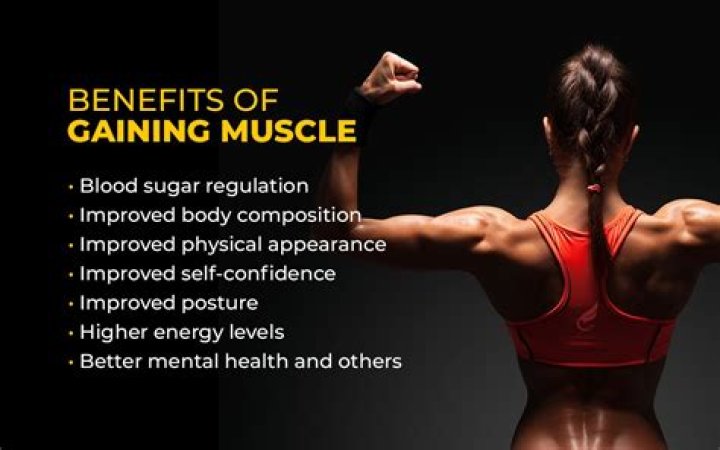How much muscle can a woman gain in a month?