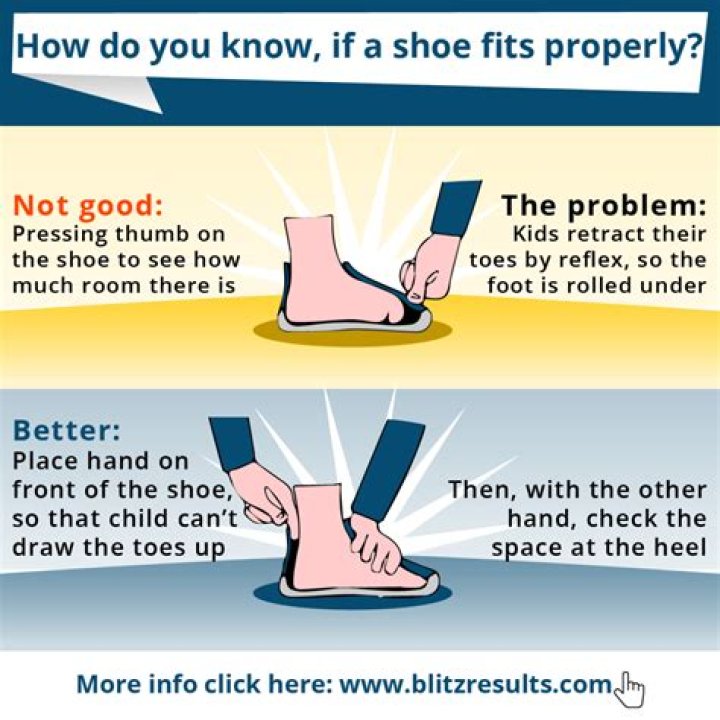 How much room should be in the toe of a shoe?
