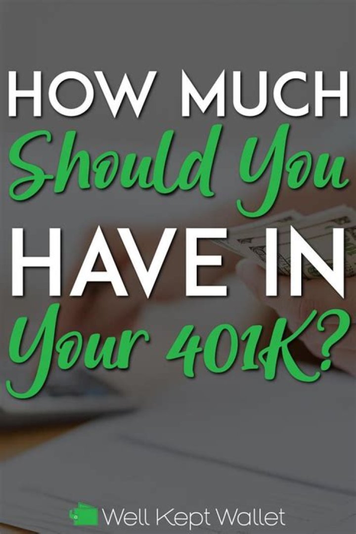 How much should I have in my 401k at 53?