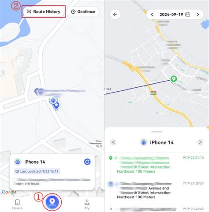 How often does Find My iPhone update?